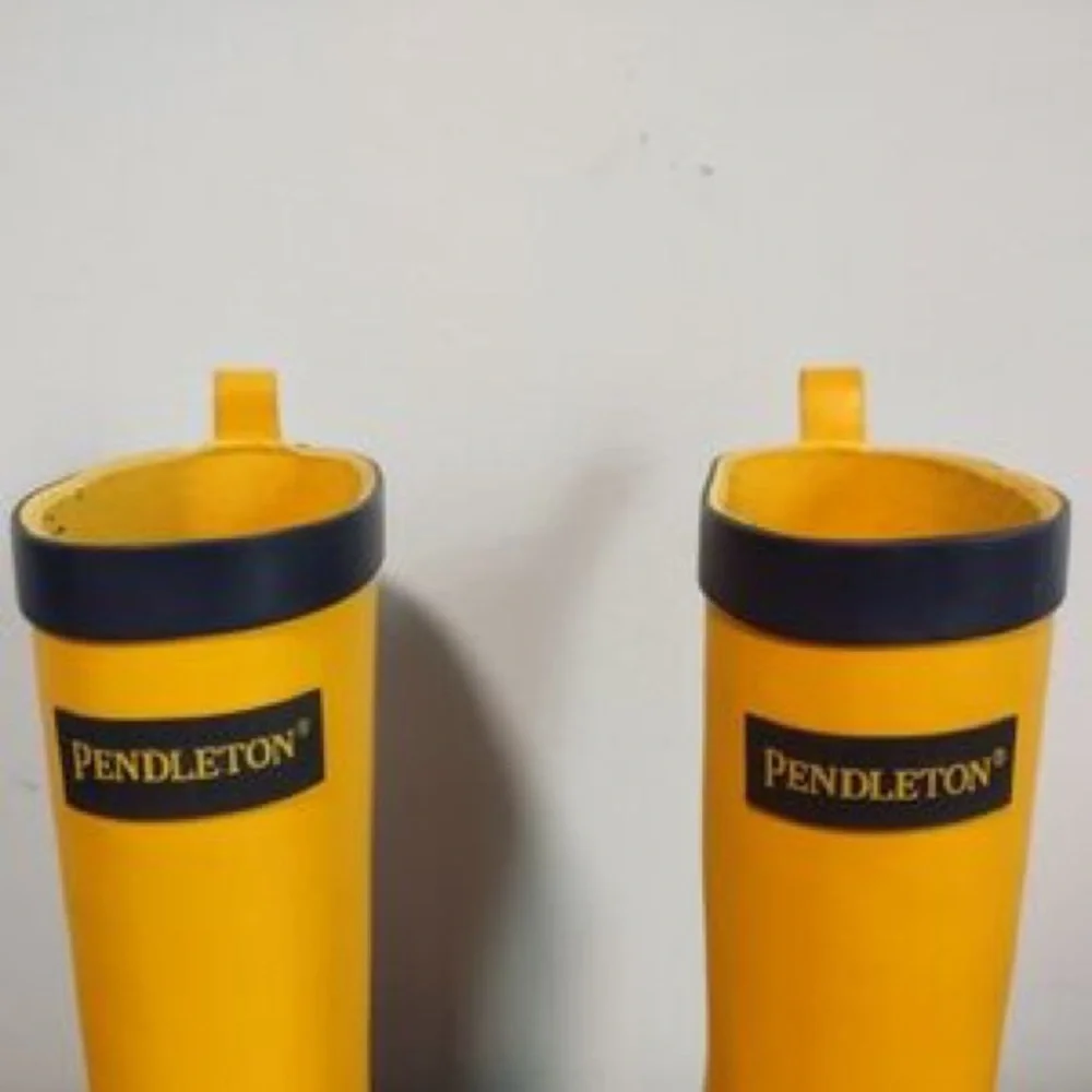 Kids Yellow Waterproof Rain Boots